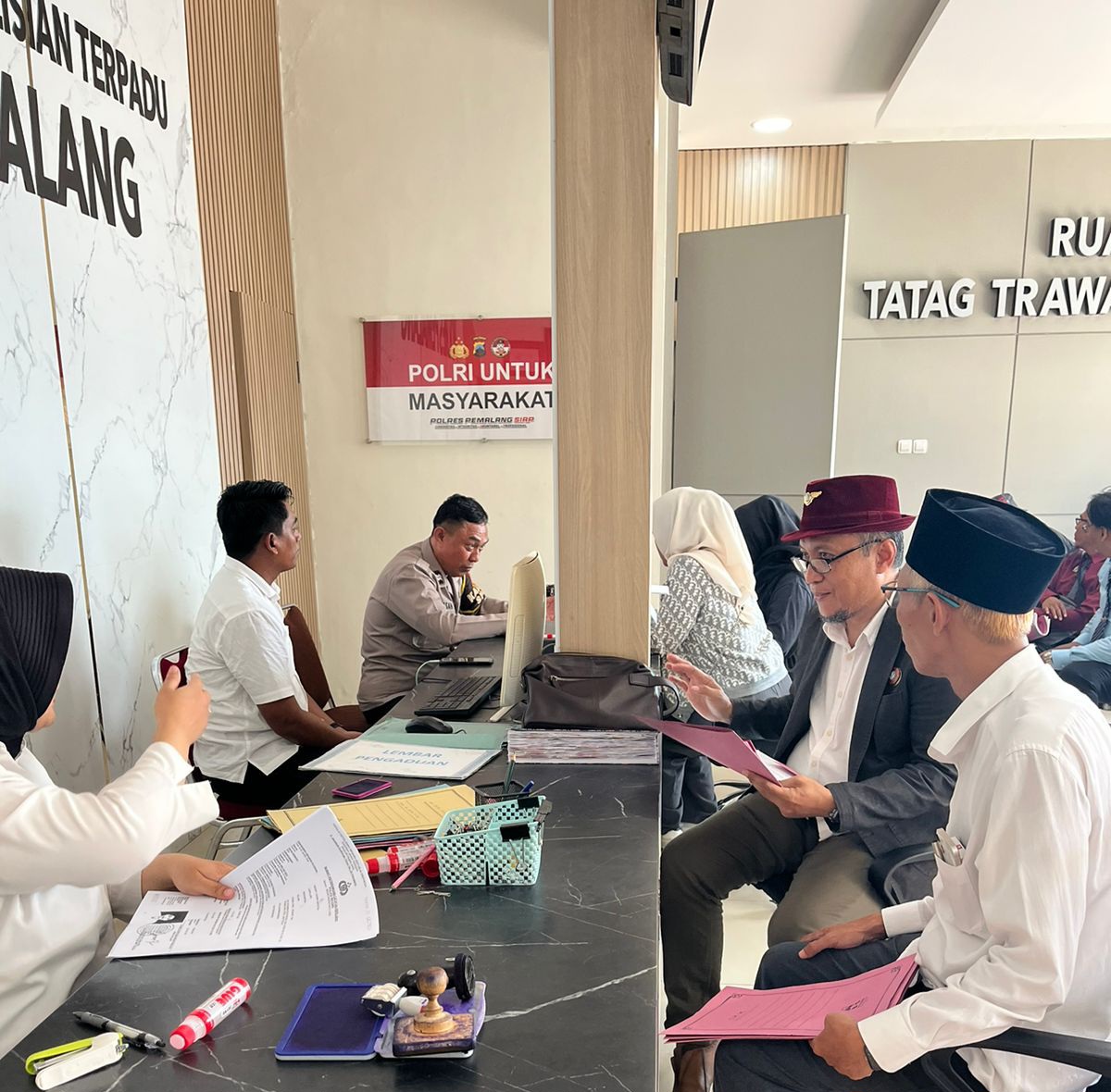 PWI LS Laporkan Imron Rosadi Selaku Penyelenggara Pengajian Rizik Sihab Yang Berujung Bentrok