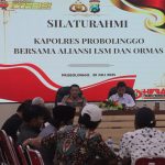 Jalin Silaturahmi, Kapolres Probolinggo Tatap Muka Dengan LSM dan Ormas Ajak Jaga Kamtibmas