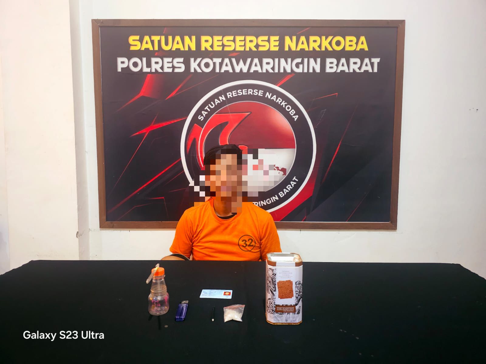 Tak Hanya Positif Narkotika, Pria Ini Sembunyikan Satu Lusin Paket Sabu Berujung Diamankan Polres Kobar