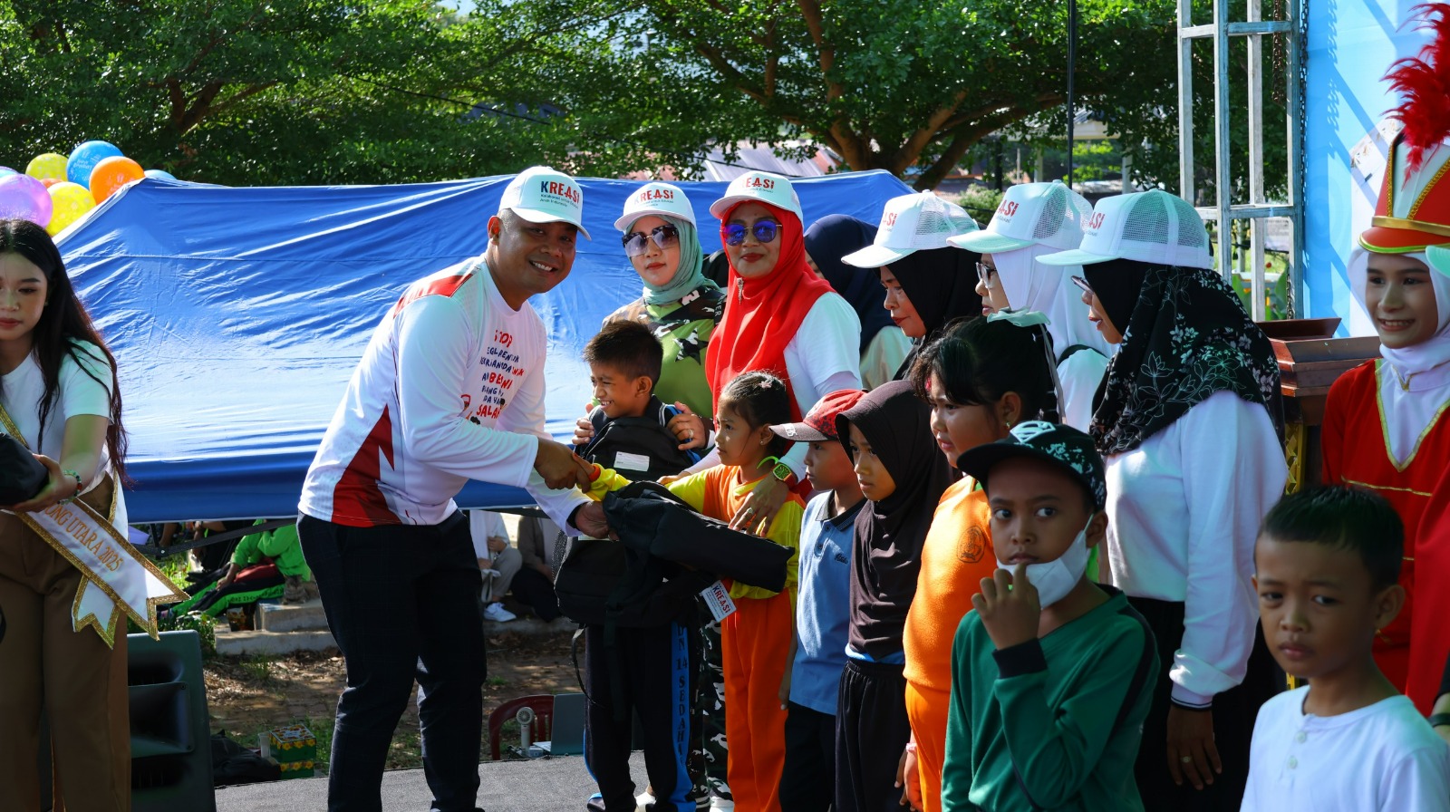 Lomba Kreativitas Anak dan Kampanye Kesadaran Perlindungan Anak Digelar di Pantai Pulau Datok