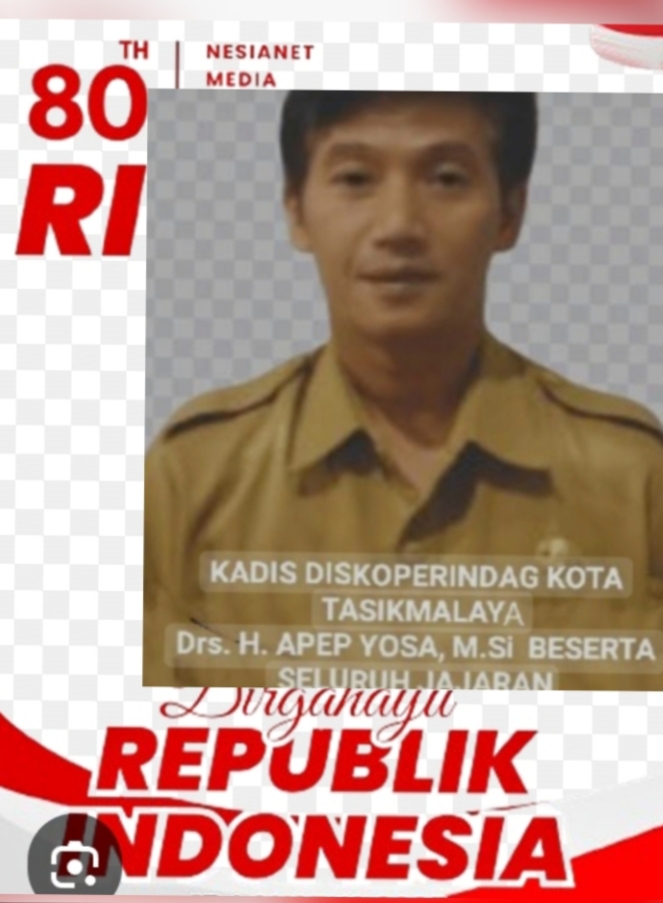 Kadis Diskoperindag Kota Tasikmalaya Mengucapkan Dirgahayu Republik Indonesia ke-80