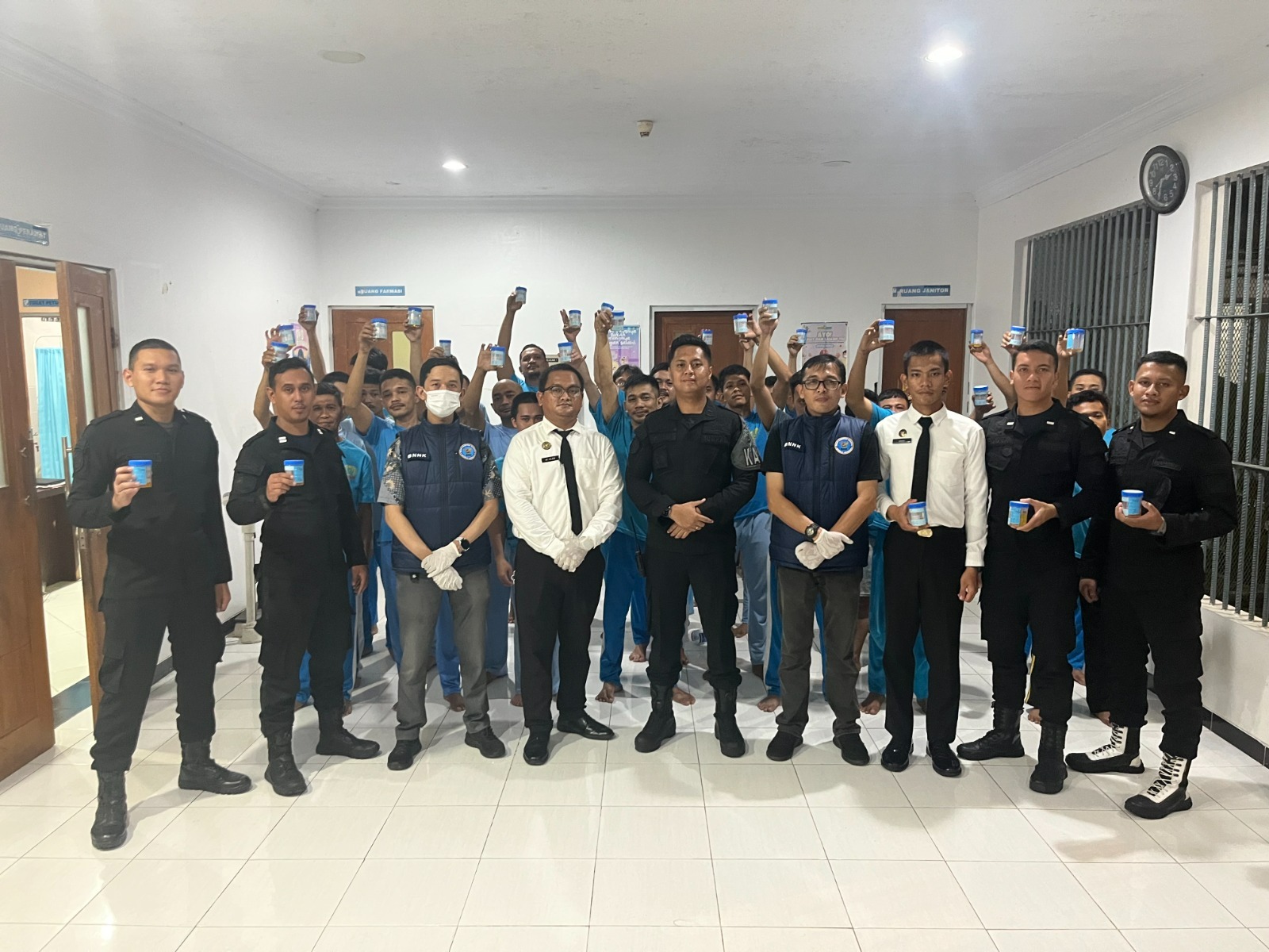 RUTAN BATAM GELAR RAZIA GABUNGAN BERSAMA TNI, POLRI, BNN, DAN BIN