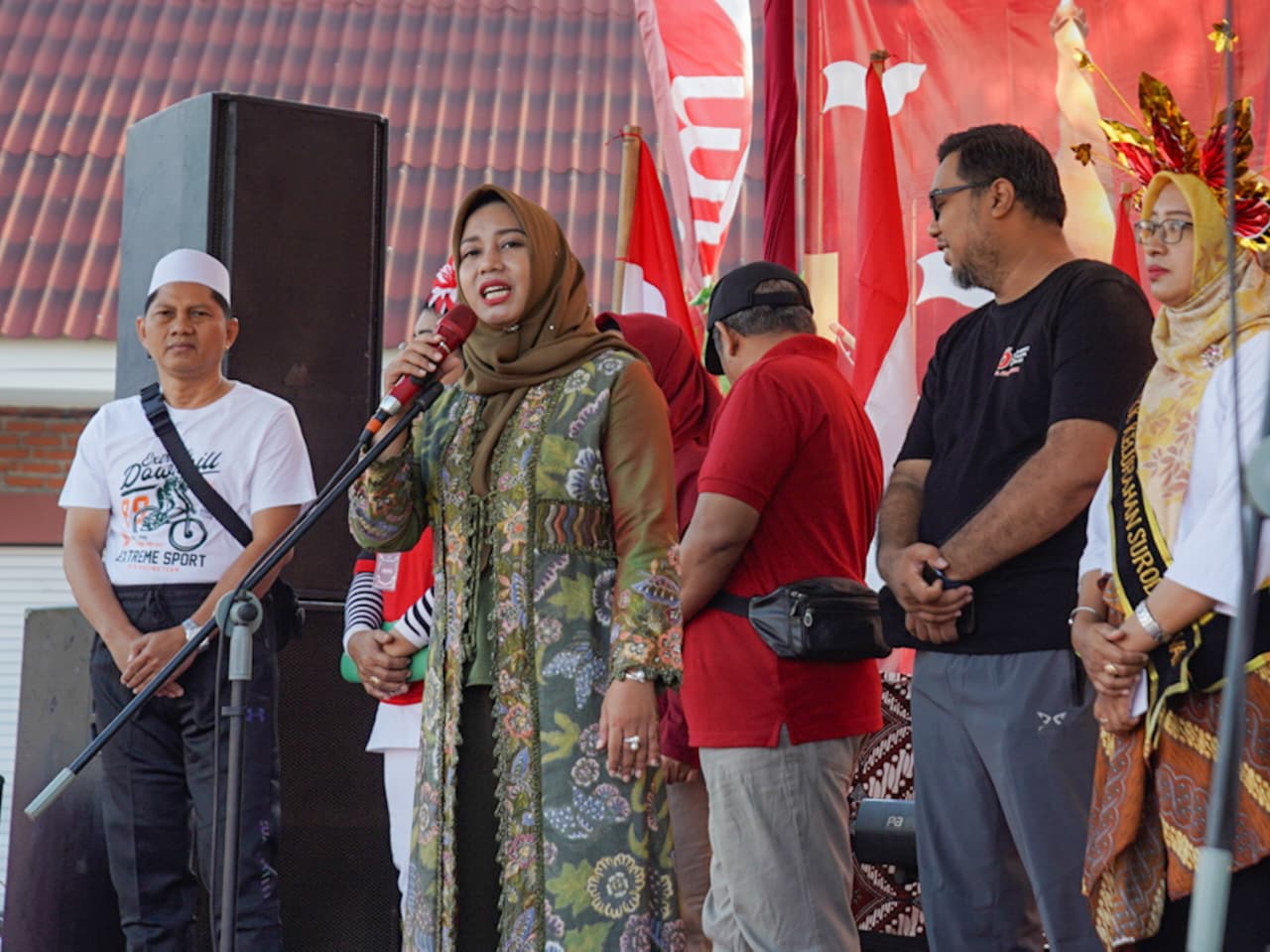 Bumi Majapahit Harus Tetap Kondusif, Pesan Ning Ita untuk Warga Kota Mojokerto