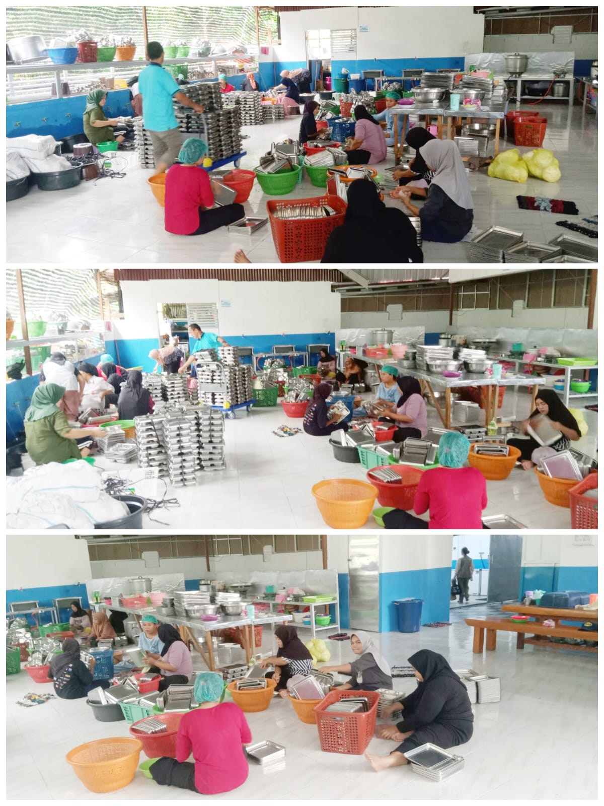Proses Penyaluran MBG Yayasan Berkah Mulia Desa Punggur Kecil Yang Berlokasi Strategis dan Sangat Bersih