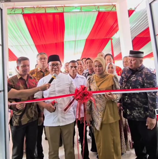 Kantor Desa Limbung Diresmikan Bupati Sujiwo Berharap Ikhlas Dalam Pelayanan