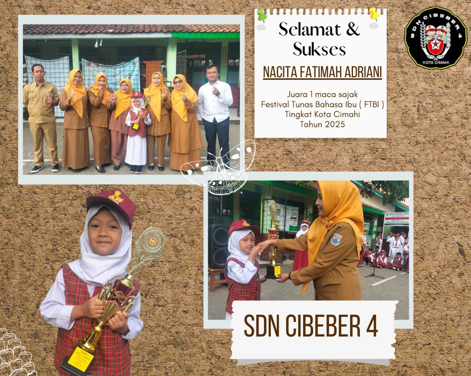 SDN Cibeber 4 Raih Prestasi dalam Lomba STBI Tingkat kota Cimahi
