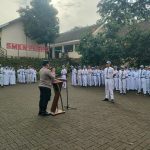 Kapolsek Puspo Beri Edukasi Kamtibmas di SMKN Puspo, Ingatkan Pelajar Bijak Bermedsos