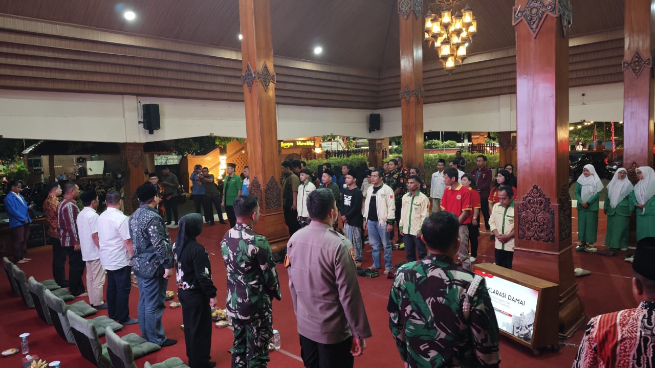 Organisasi Lintas Agama dan Kepemudaan Gelar Deklarasi Damai, Wali Kota: Kota ini Rumah Kita, Ayo Jaga Bersama