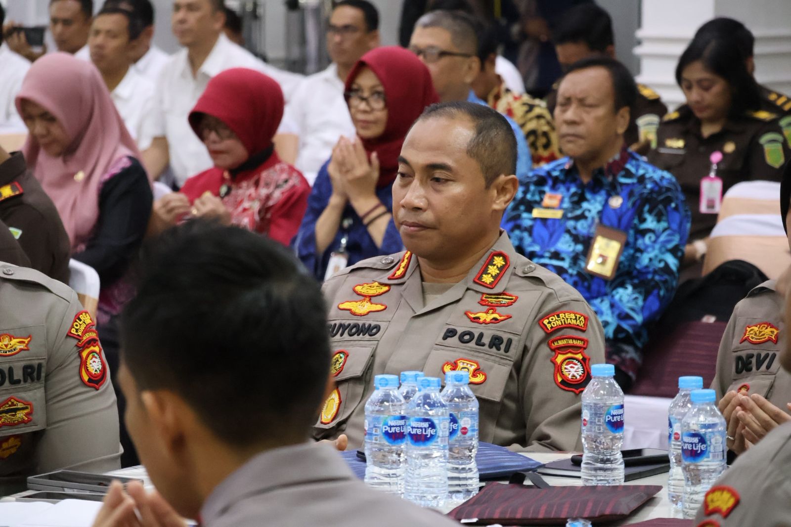 Kapolresta Pontianak Hadiri Rakor APIP dan APH se-Kalimantan Barat
