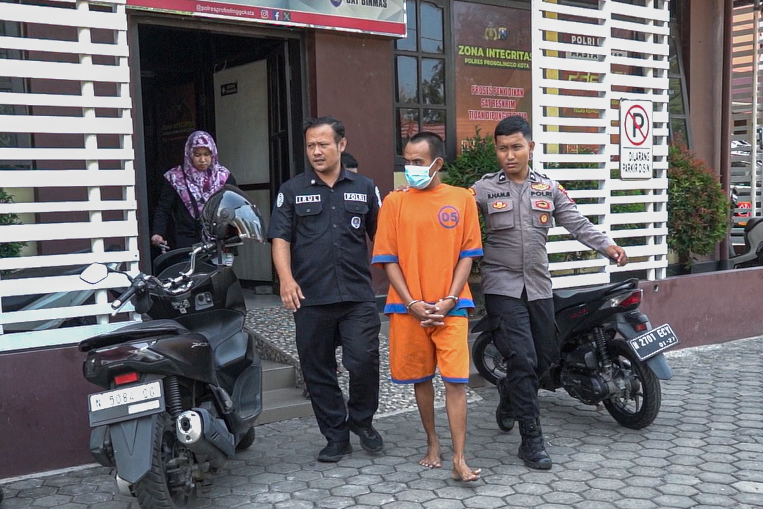 Tak Sampai 24 jam, Pelaku Pemerkosaan Berhasil Dibekuk Sat Reskrim Polres Probolinggo Kota