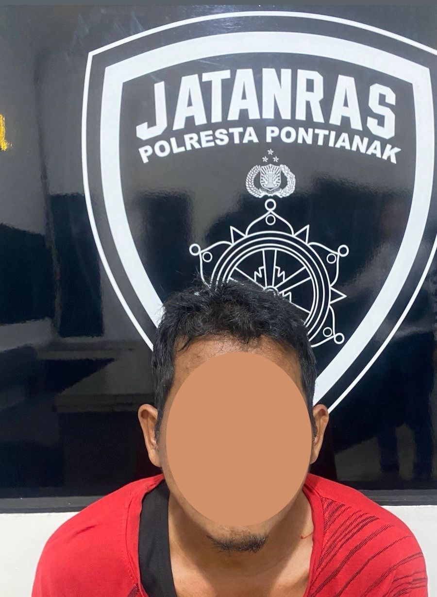 Jatanras Satreskrim Polresta Pontianak Tangkap Pelaku Curanmor di Kampung Beting