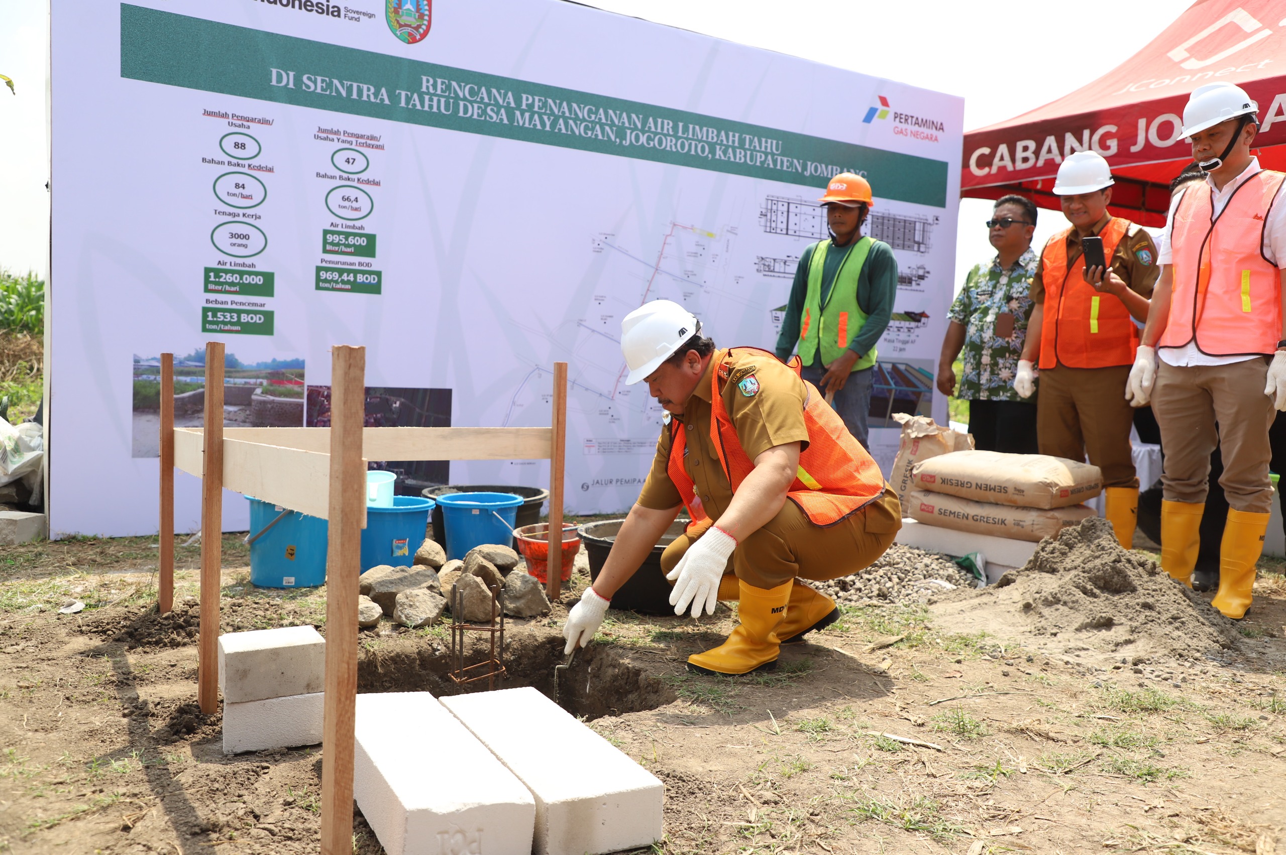 Upaya Jombang Tingkatkan Pengelolaan Limbah Industri Tahu melalui Pembangunan IPAL Komunal