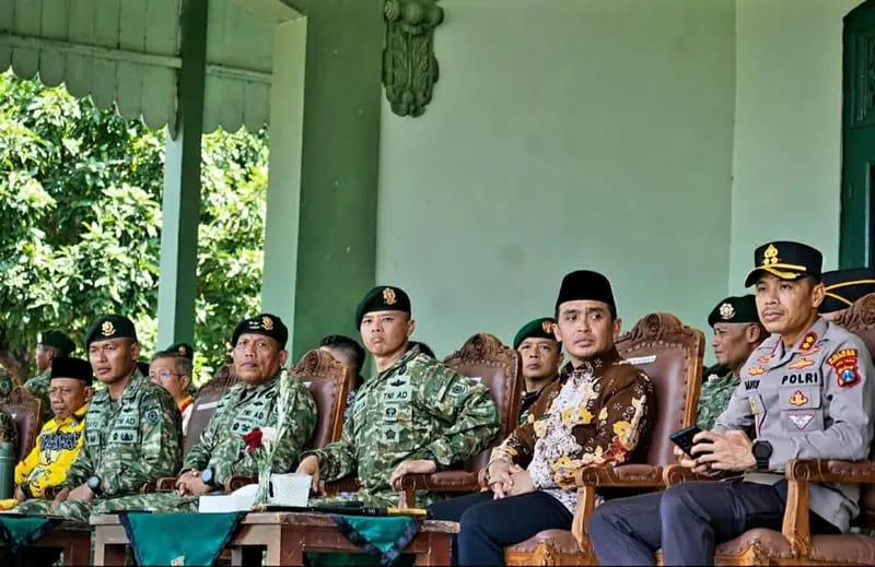 Walikota Pasuruan Adi Wibowo Hadiri Sertijab Komandan Yonzipur 10/JP/2 Kostrad Pasuruan