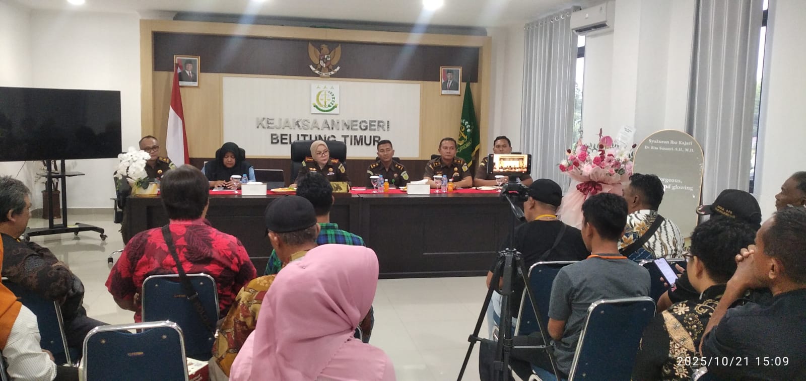 Kajari Belitung Timur Paparkan Capaian Kinerjanya