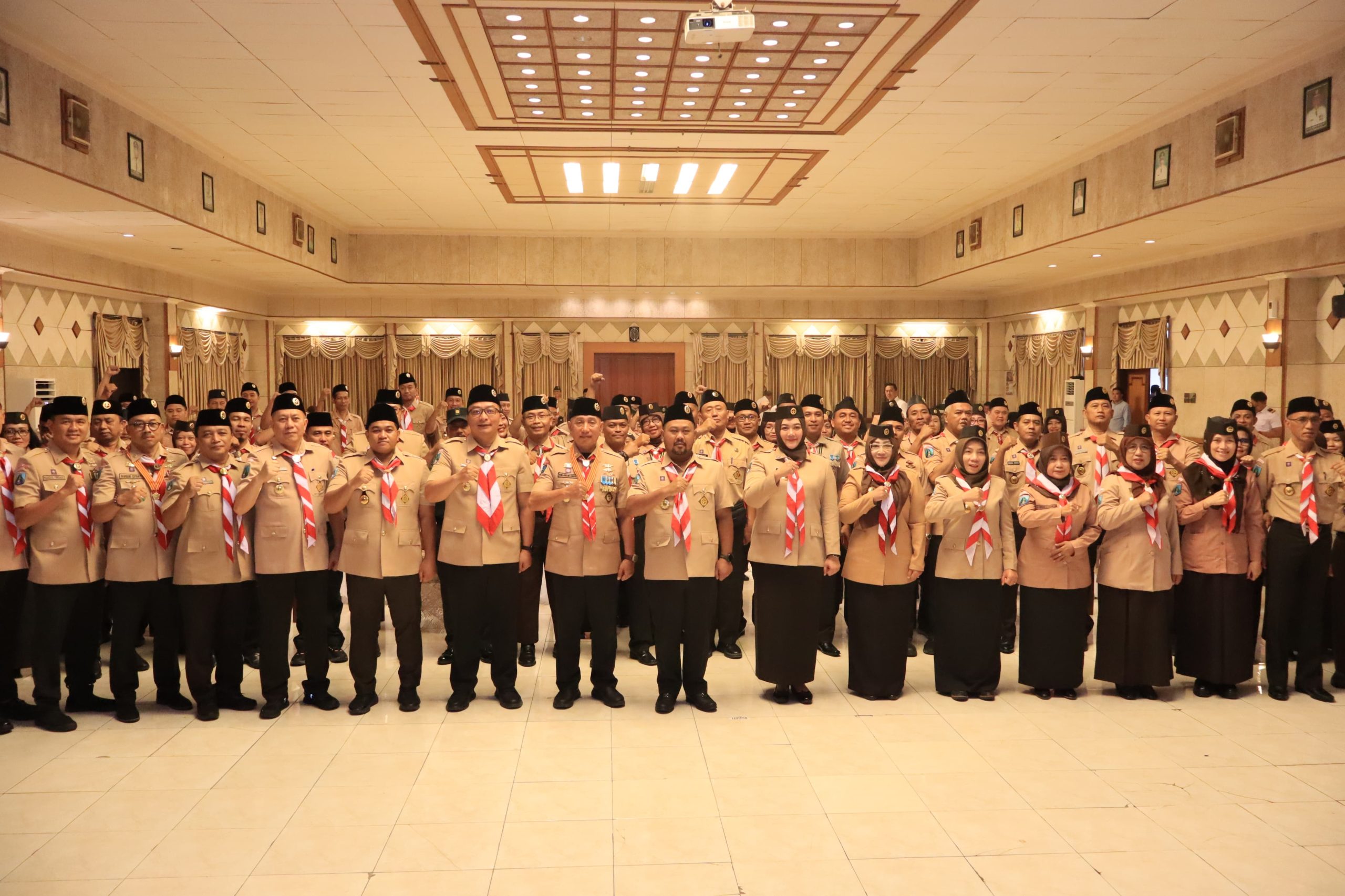 Generasi Emas Bukan Generasi Cemas, Bupati Yani Ajak Pramuka Ciptakan Pemuda Unggul dan Berkarakter