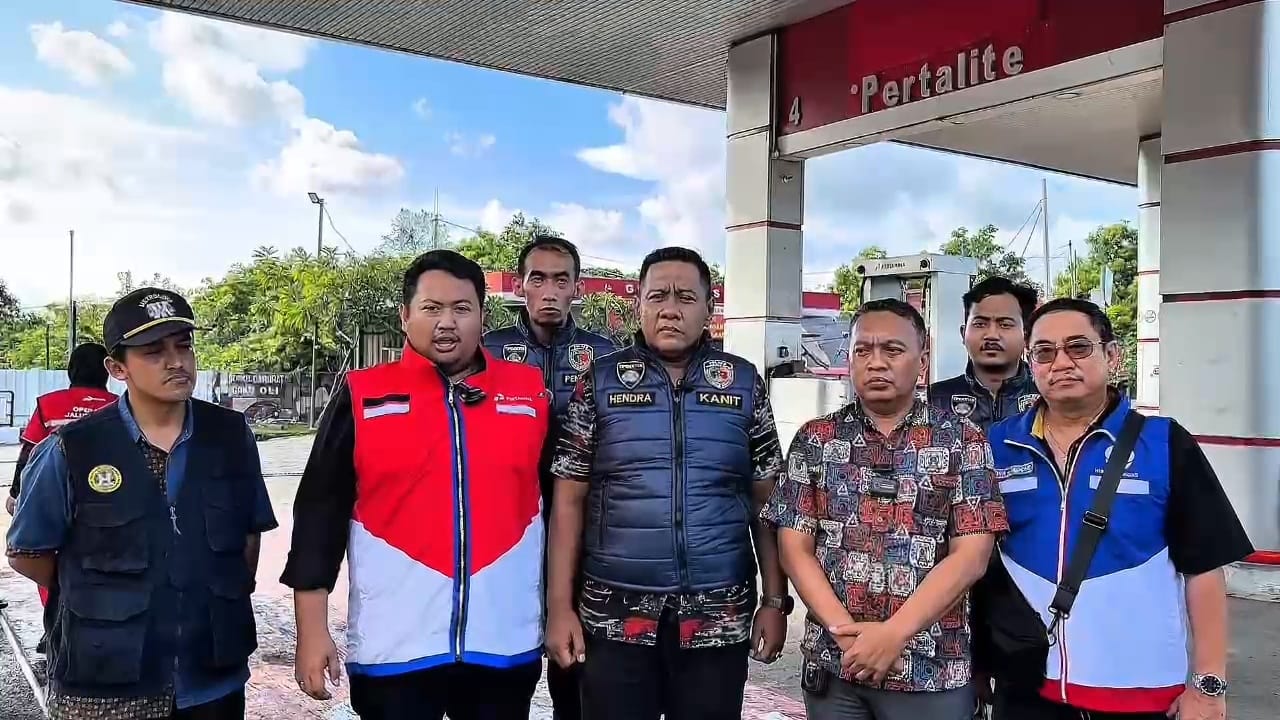 Jamin Kualitas dan Kuantitas BBM, Polres Pasuruan Kota Bersama Pertamina dan Disperindag Gelar Sidak SPBU
