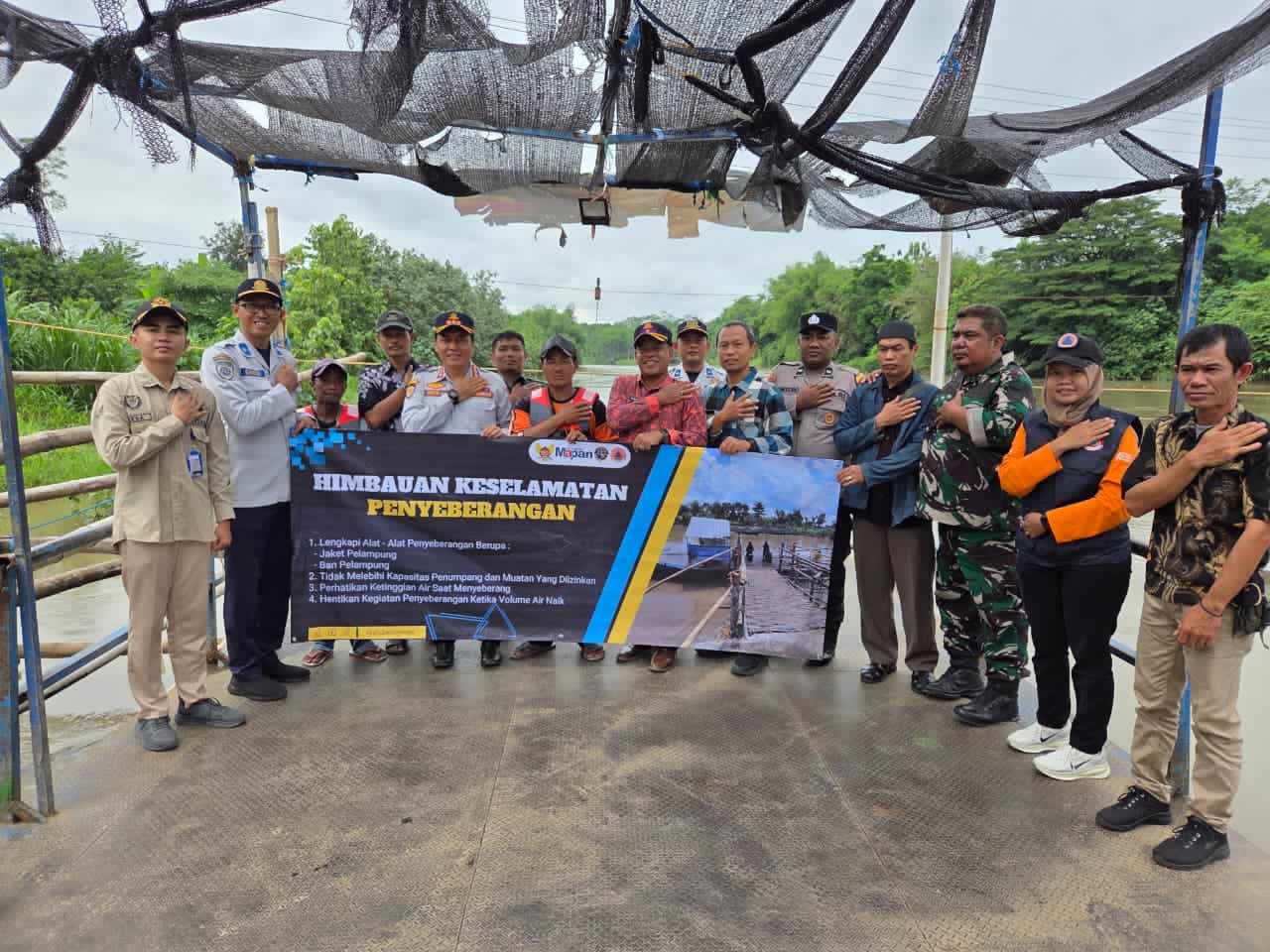 Langkah Dishub Kota Kediri Amankan Tambangan di Musim Hujan