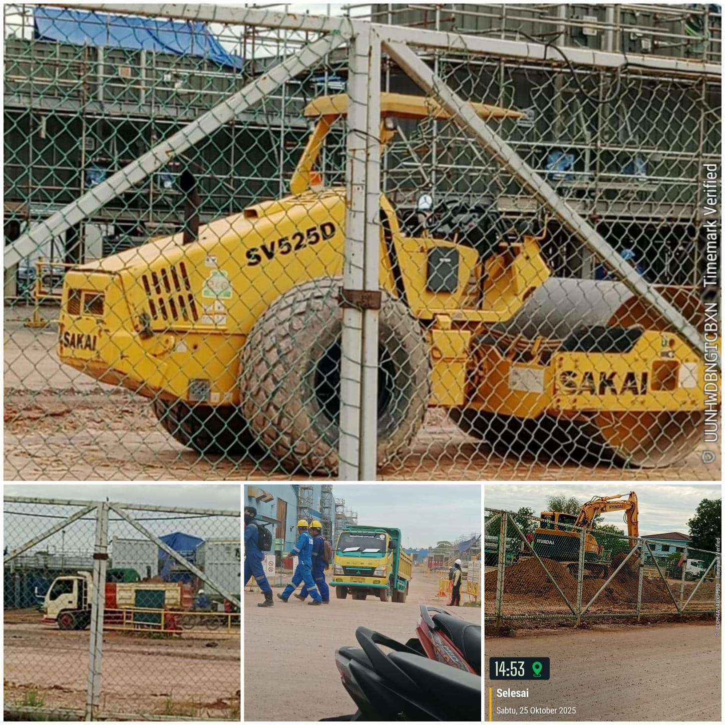 Tambang Galian C Oleh 2 Sub Kontraktor Dikawasan Area PT Wasco Enginering Indonesia Tuai Sorotan