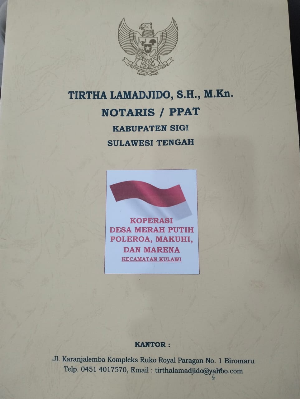 Kades Polma mengapresiasi Koperasi Desa Merah Putih