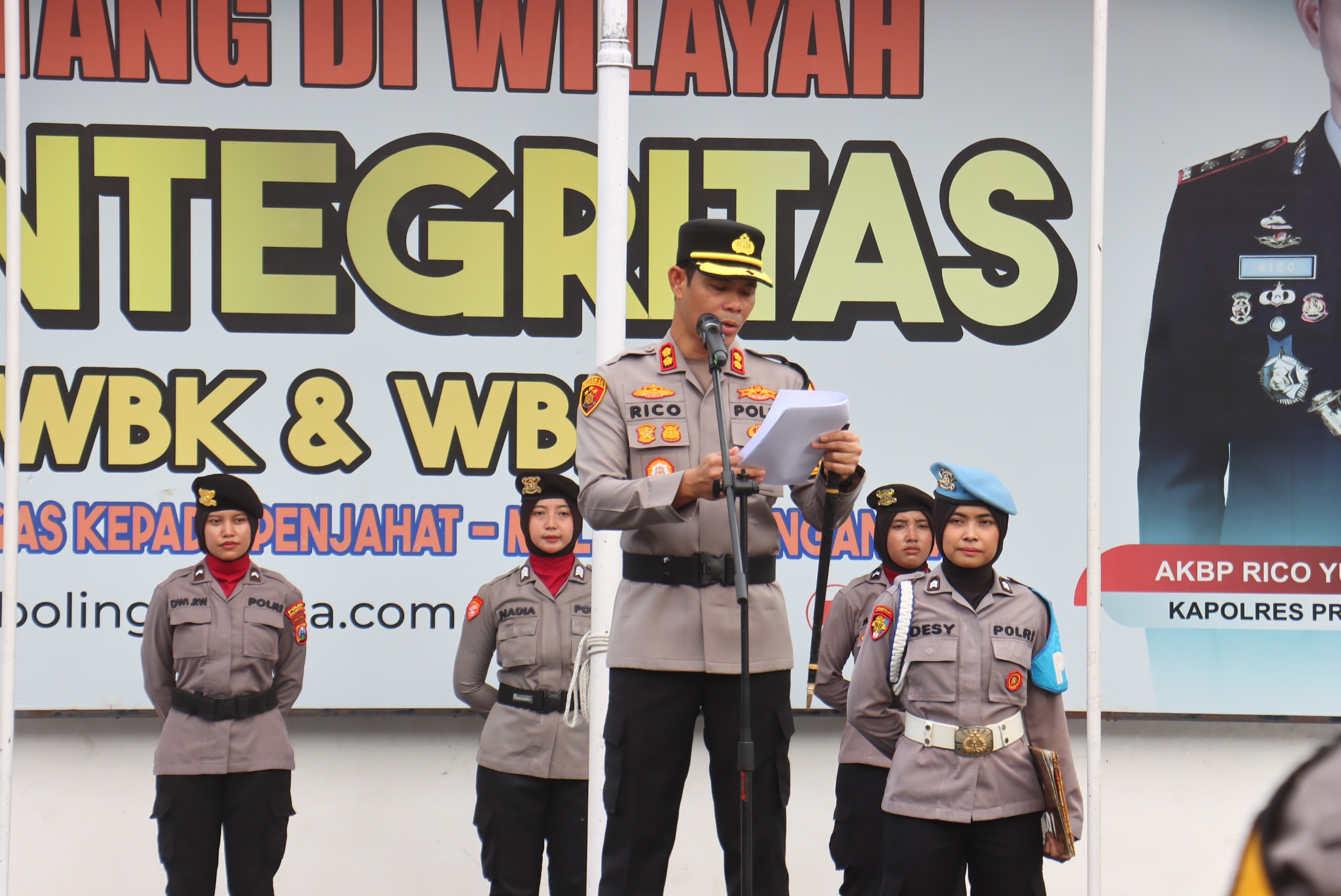 Polres Probolinggo Kota Peringati Hari Ibu ke-97, Kapolres Tekankan Peran Strategis Perempuan