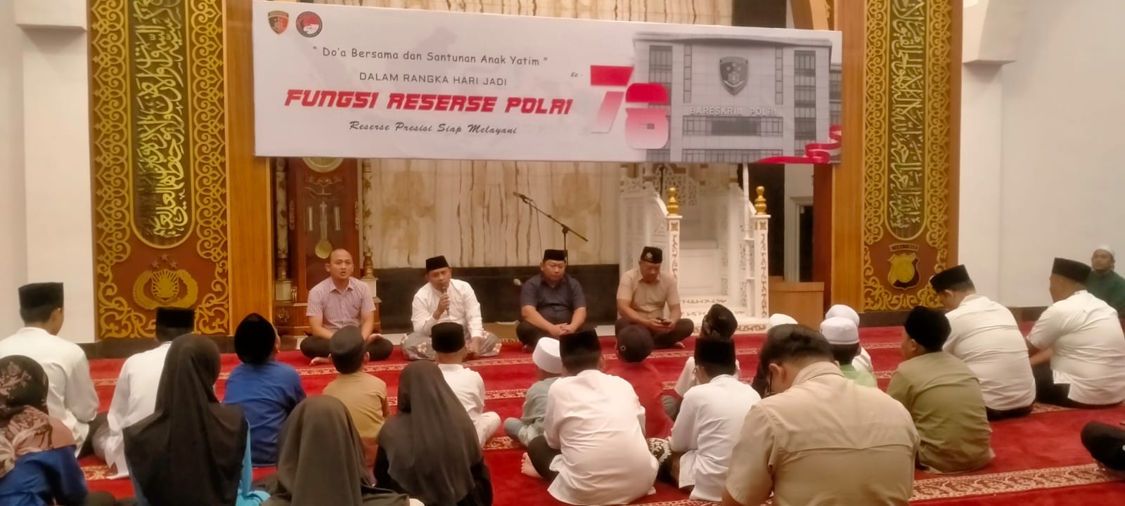 Doa Bersama HUT Reserse, Kapolres: Spiritual Perkuat Mental