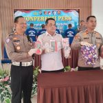 Polres Lamandau Gelar Press release Amankan BB 1 Kg Sabu