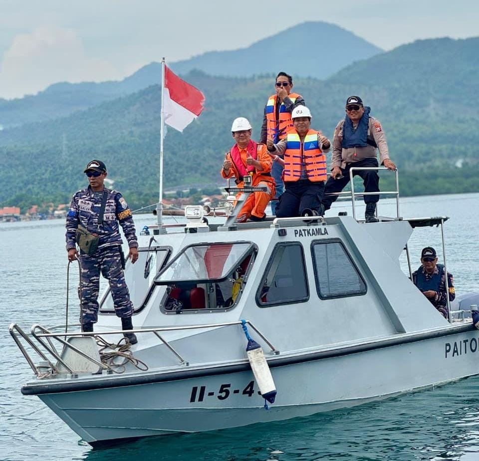 Pastikan Keamanan Objek Vital, Polres Probolinggo Bersama PLTU dan Posal Laksanakan Patroli Laut