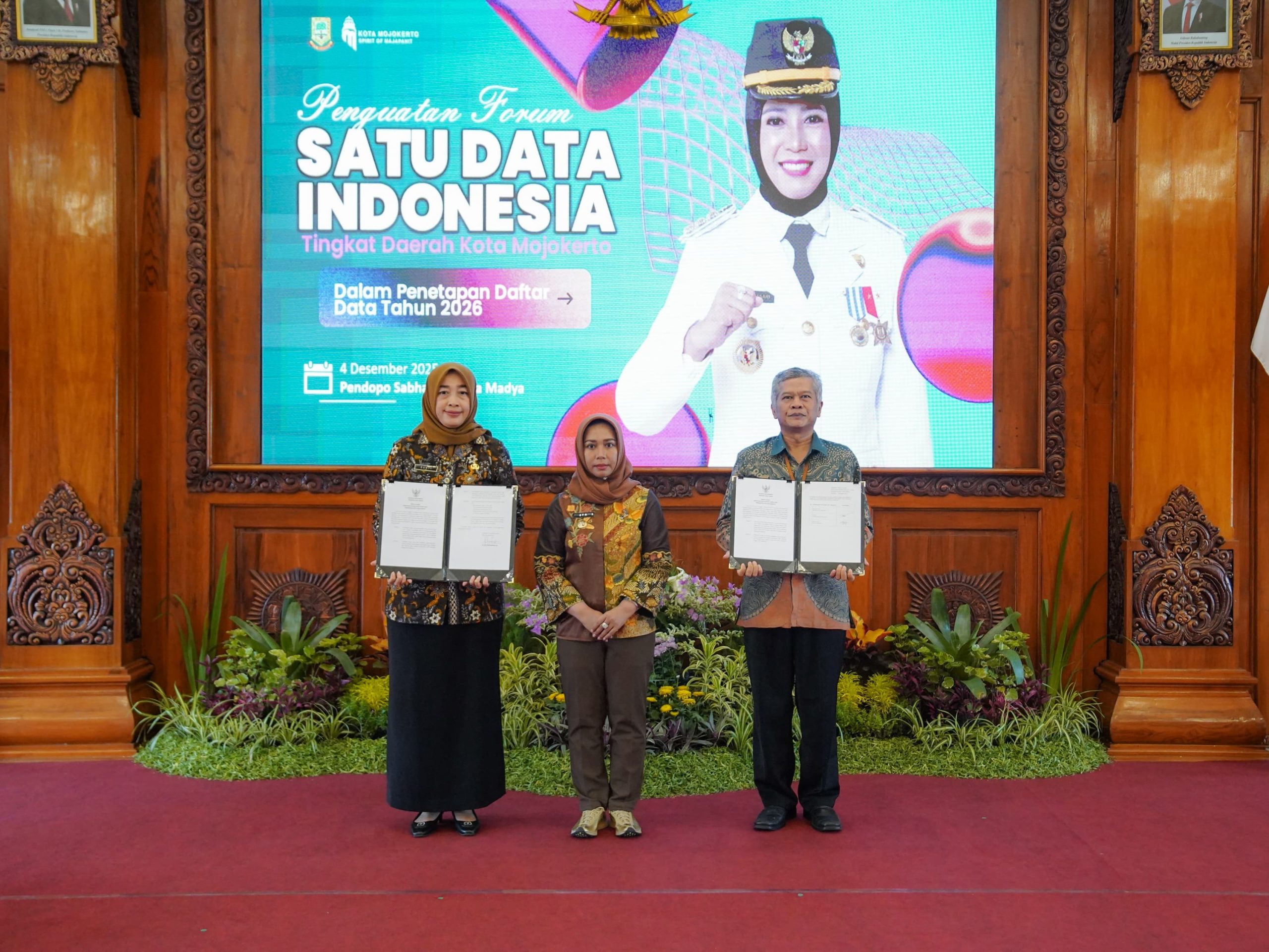 Penguatan Forum Satu Data Kota Mojokerto, Ning Ita Tegaskan Akurasi dan Validitas Data itu Wajib