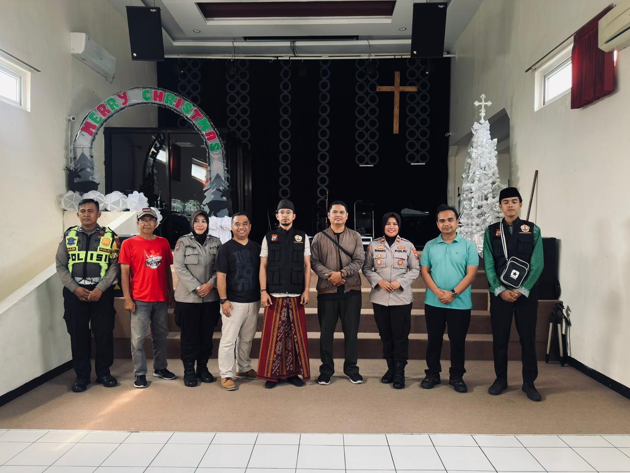 Polres Pasuruan Gelar Sambang Gereja Jelang Natal 2025, Perkuat Toleransi dan Kamtibmas