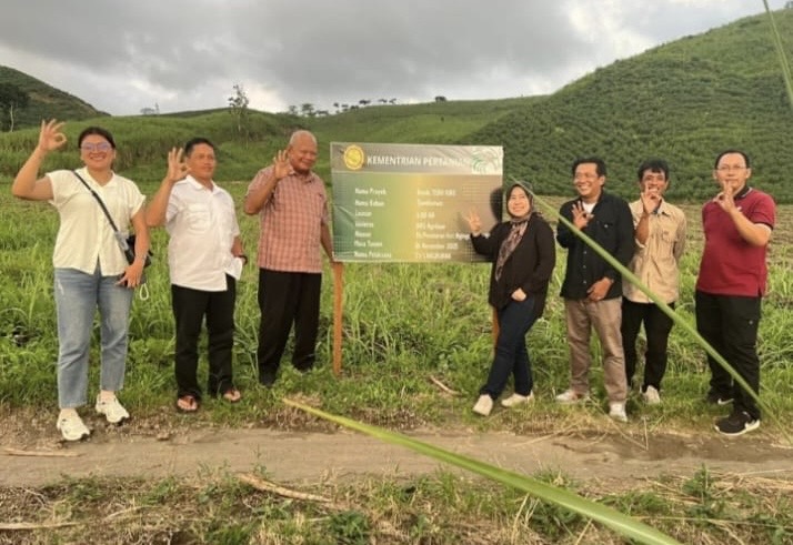 Kunjungan Kerja Dirut Pembenihan Perkebunan Tebu Dari Kementan Merupakan Upaya Swasembada Gula Nasional
