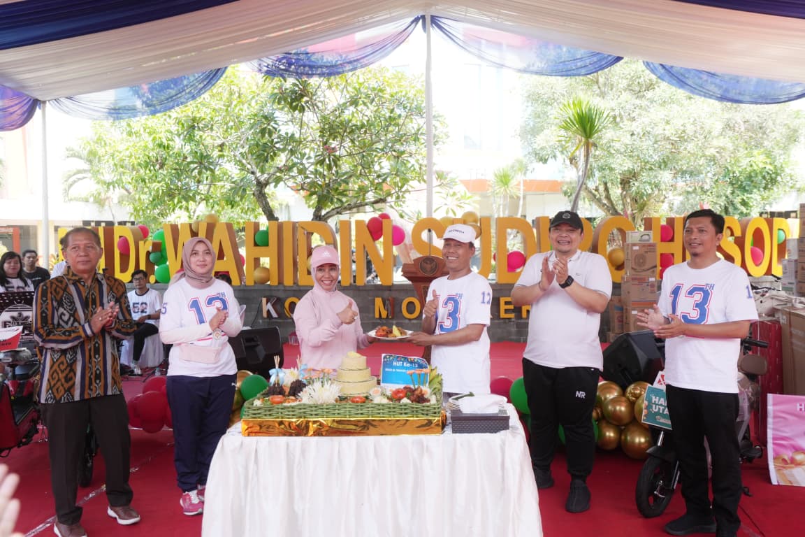 RSUD dr. Wahidin Sudirohusodo Bertambah Usia, Wali Kota: Jadikan Tantangan sebagai Peluang Meningkatkan Layanan