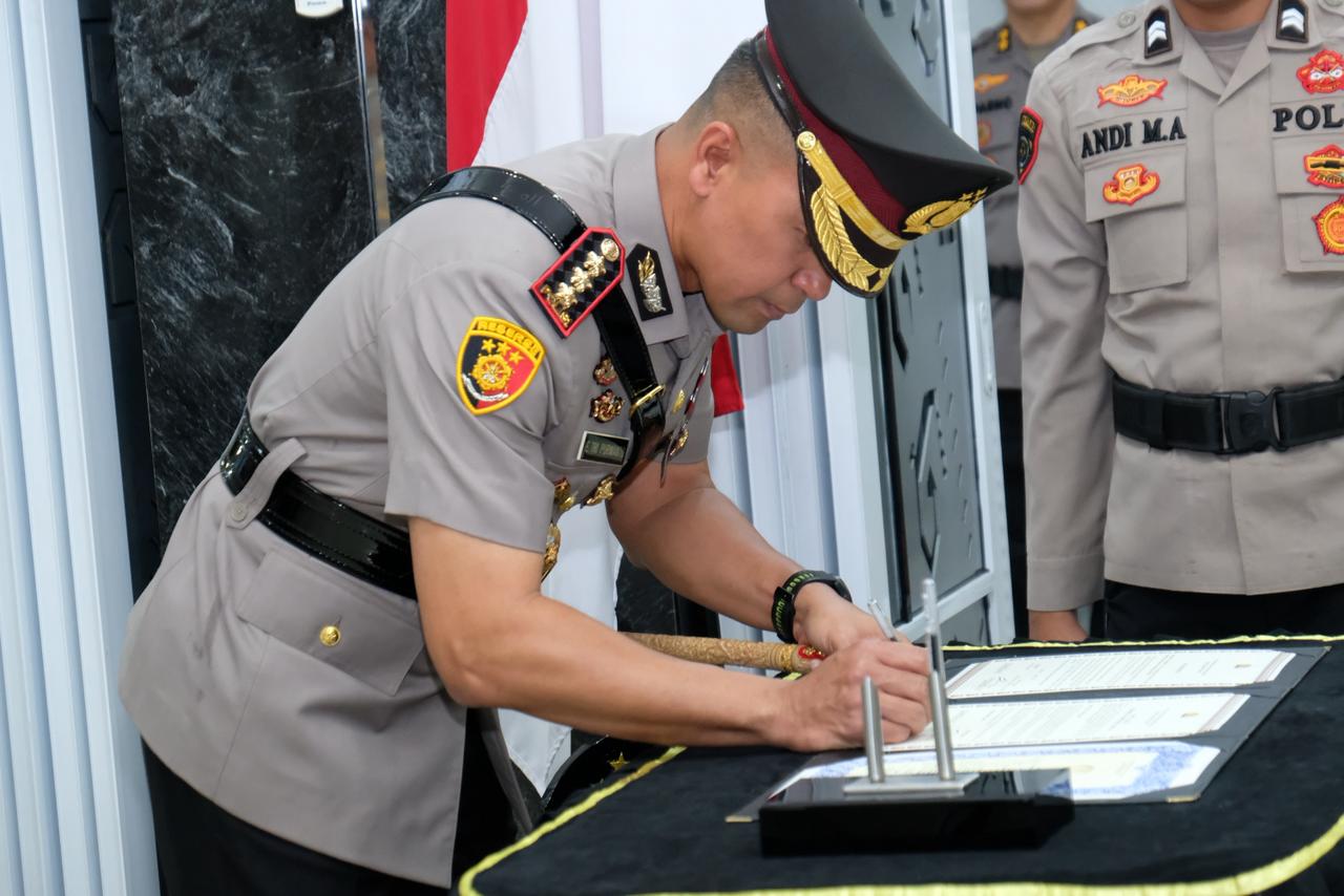Jabatan Kapolresta Pontianak Diserahterimakan