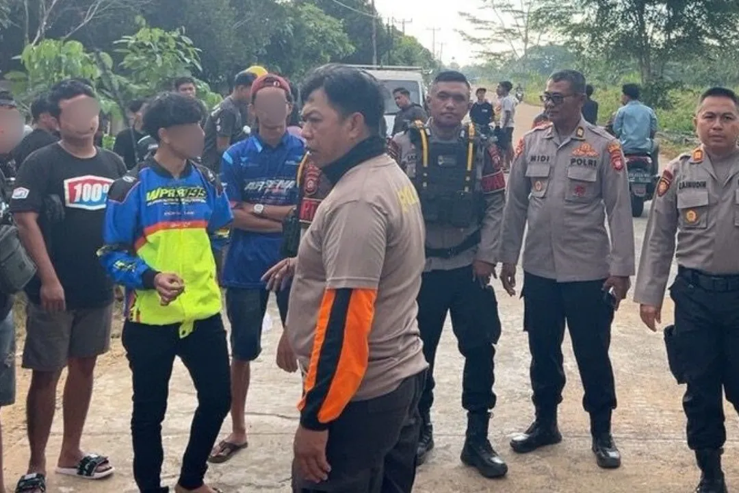 Tanpa Plat Nomor! Ini Daftar 6 Motor yang Diciduk Polres Kubu Raya Saat Balap Liar