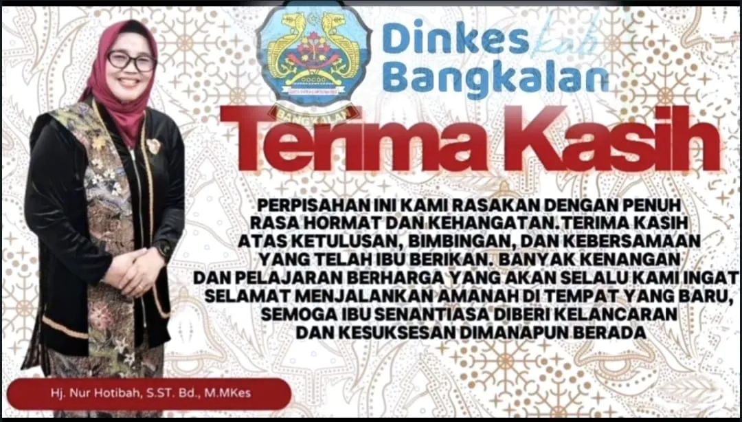 Purna Tugas Ibu Nur Hotibah: Catat Sederet Prestasi Kesehatan di Bangkalan