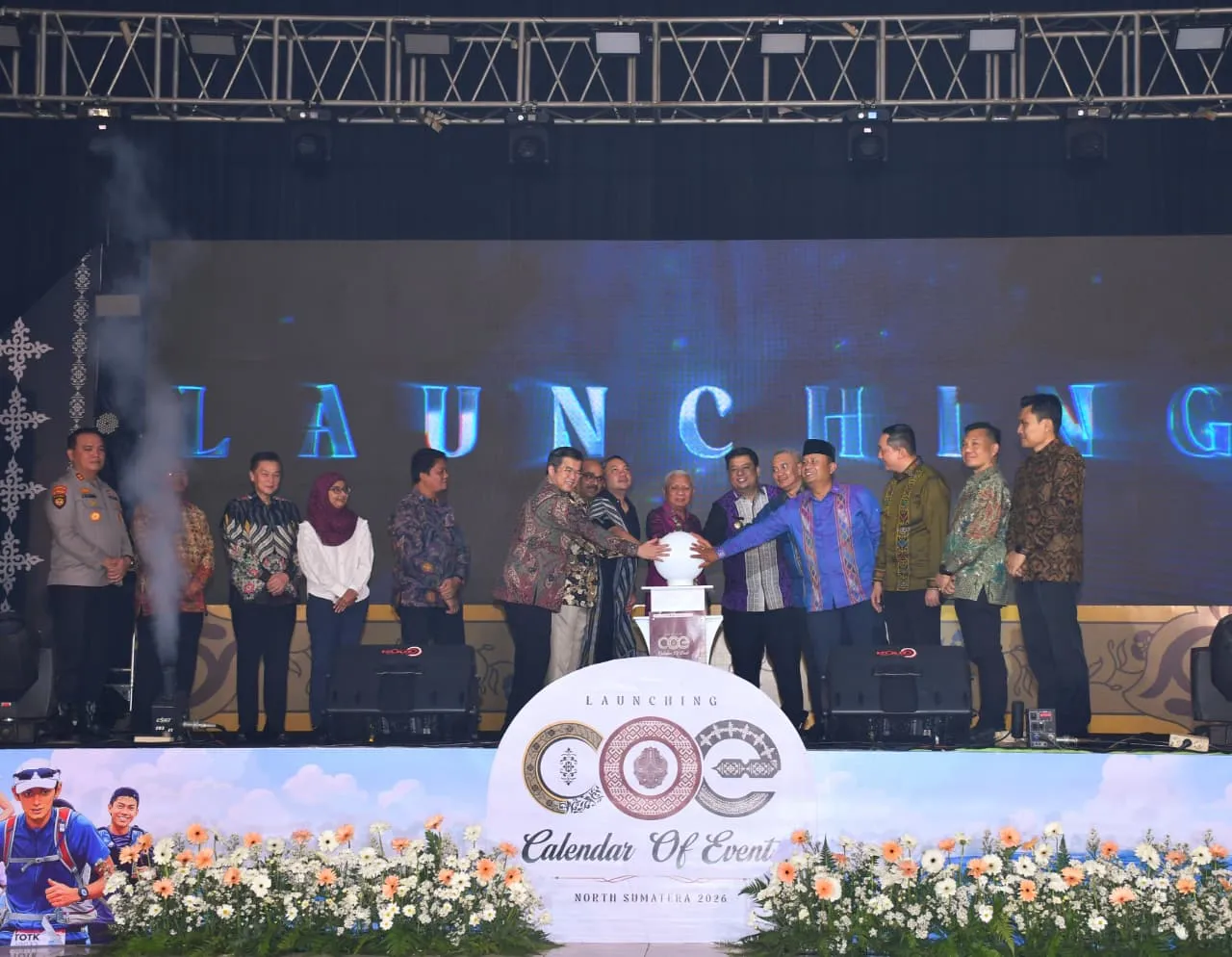 Calendar of Event Sumut 2026 Diluncurkan di Samosir