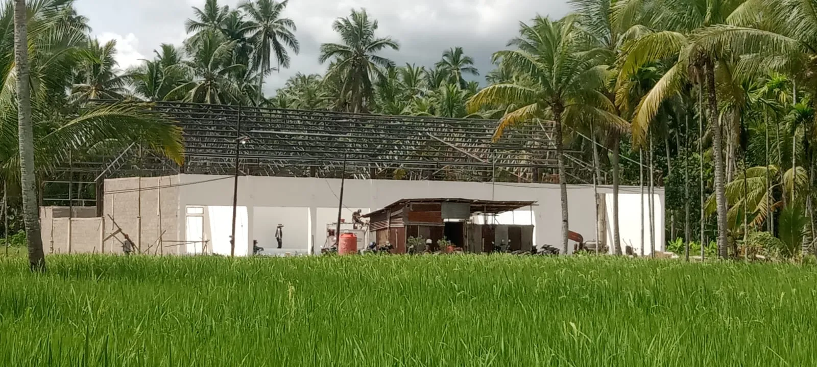 Gedung Kantor Koperasi Merah Putih Didesa Punggur Besar Berdiri Megah