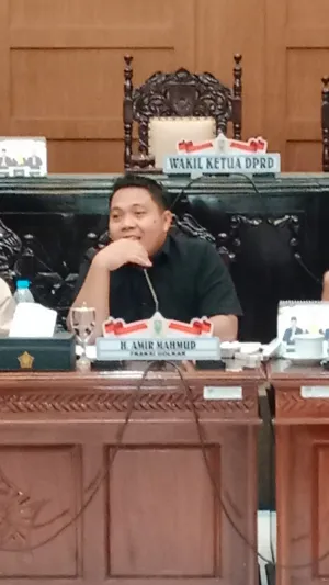 Amir Mahmud Wakil Ketua Komisi 1 DPRD Kota Probolinggo Fraksi Partai Golkar Tegaskan DPRD Tunggu Hasil Rapat Lintas OPD