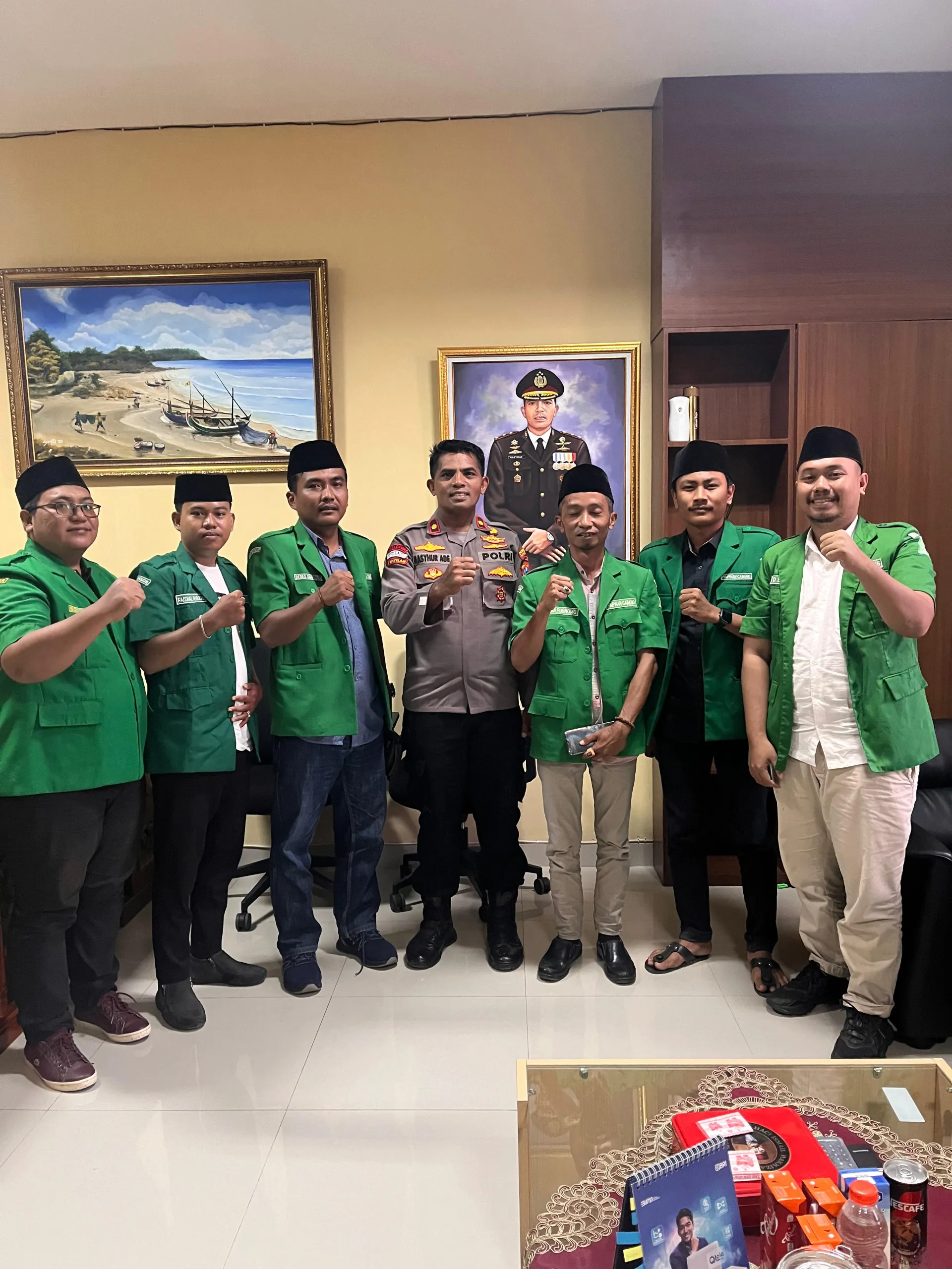 Polres Sumenep Sambut Baik Rencana Kerjasama dg LBH GP Ansor