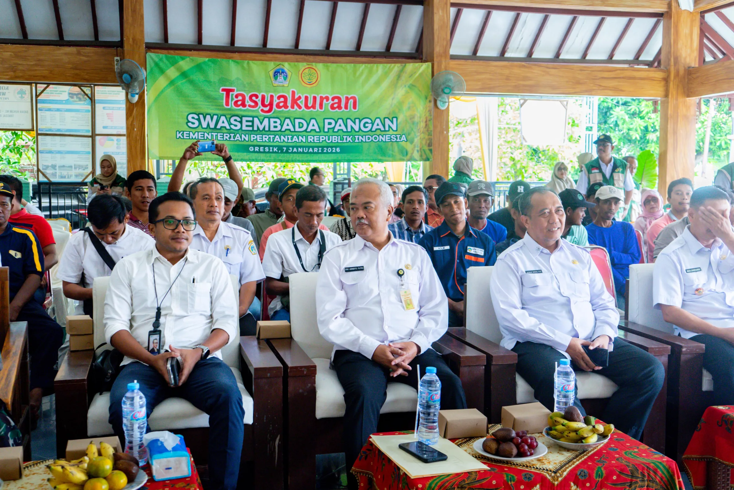 Tasyakuran Swasembada Pangan, Sekda Gresik Dorong Industrialisasi Pertanian Berbasis Teknologi
