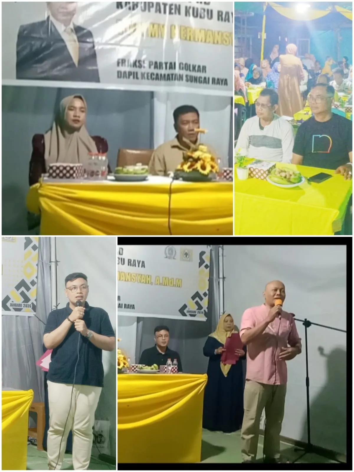 Warga Komplek Kartika Permai Korpri Sambut Baik. Kegiatan Reses ” Tommy Hermansyah A.Md.