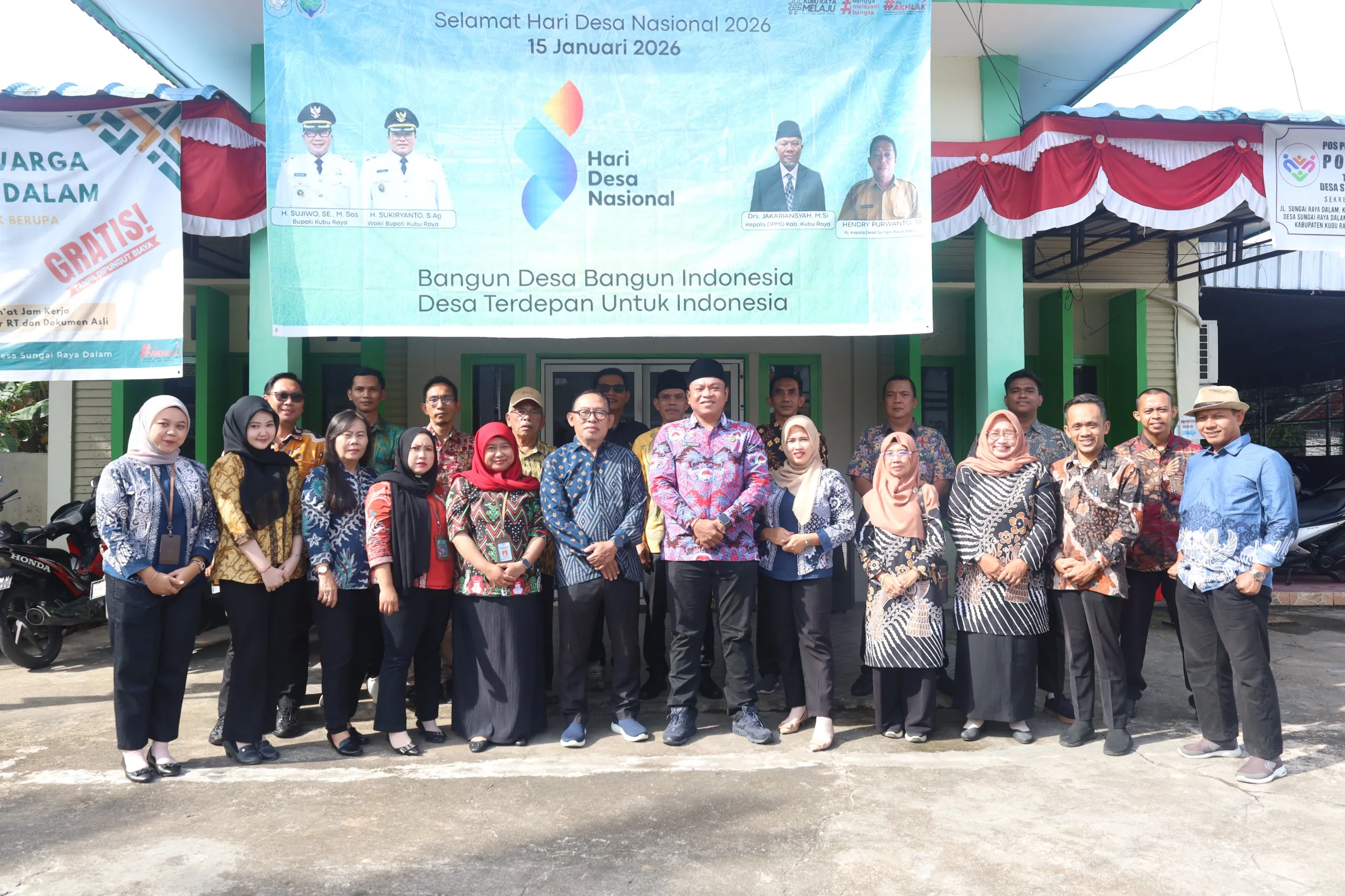 Momen Memperingati  Hari Desa Nasional 2026 Didesa Sungai Raya Dalam