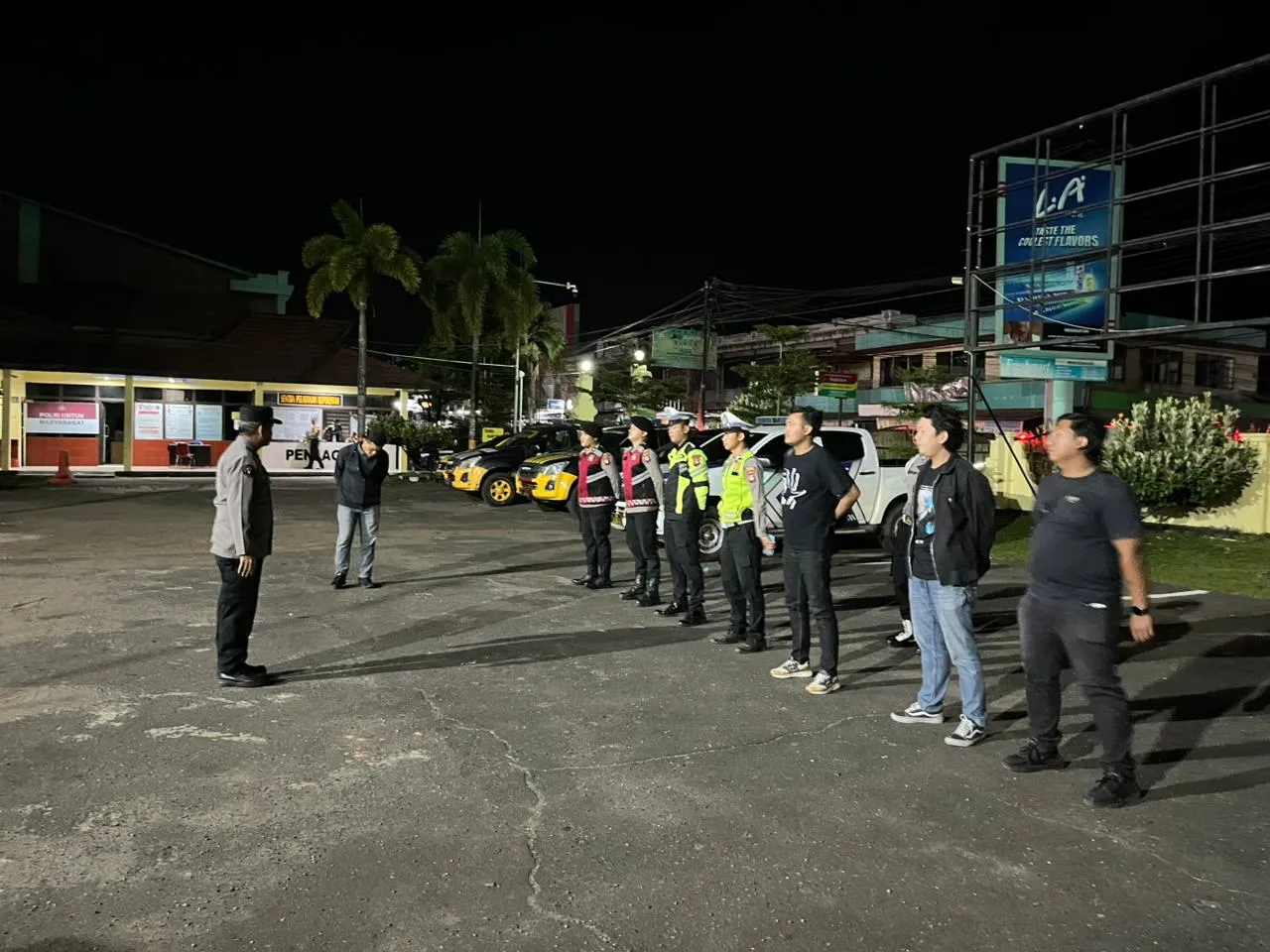 Antisipasi Balap Liar di Malam Hari, Tim UKL Polres Ketapang Gencar Laksanakan Patroli