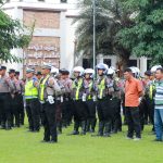 Ratusan Personel Polres Jombang Disiagakan dalam Pelayanan Pengamanan Malam Tahun Baru 2026