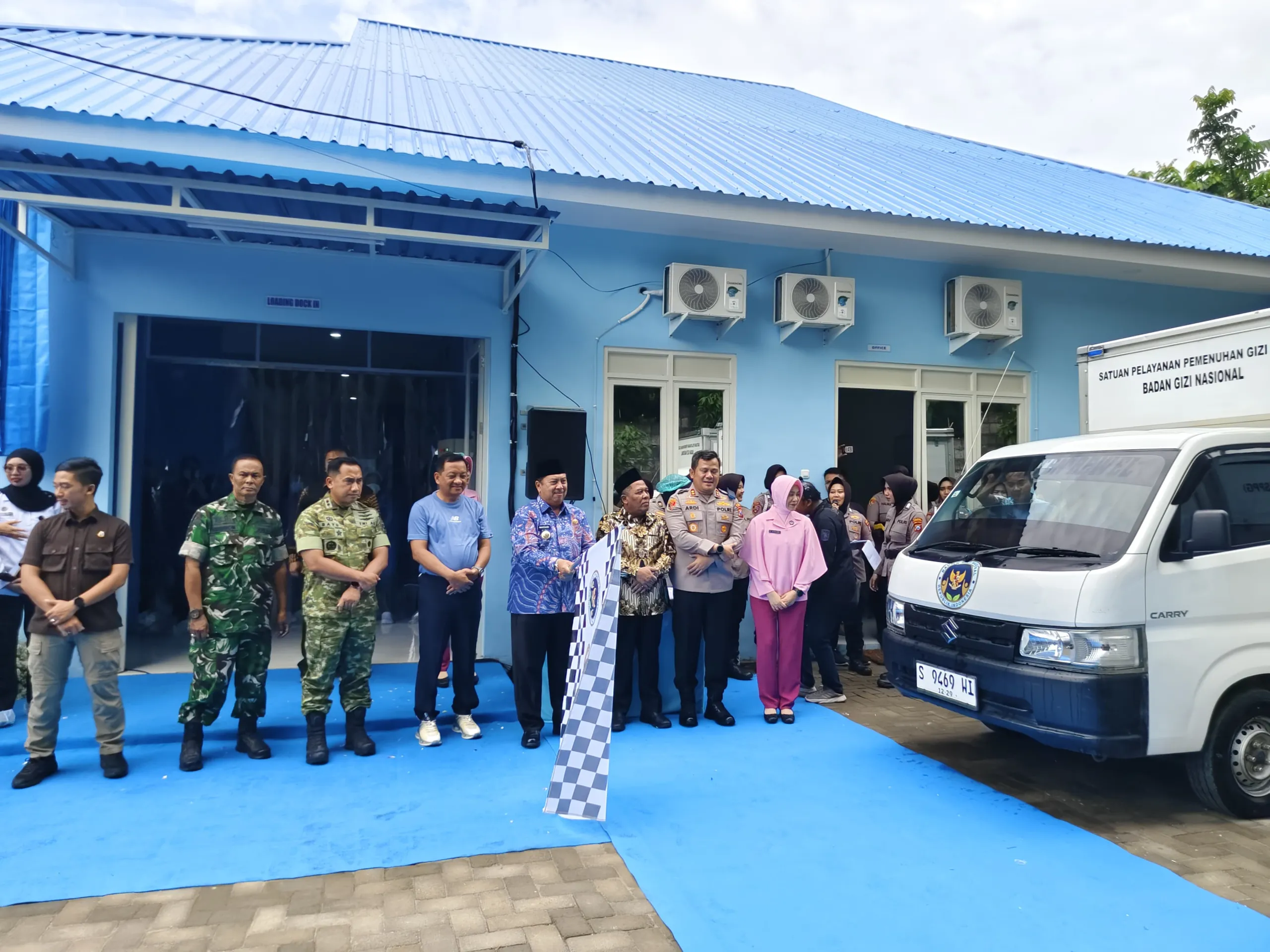 SPPG Polri Polres Jombang Resmi Beroperasi, Bupati Jombang Warsubi Tekankan Jaga Kualitas