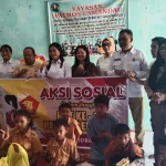 Ketua Fraksi Partai Gerindra DPRD Lamandau Dan Rombongan Gelar Bakti Sosial