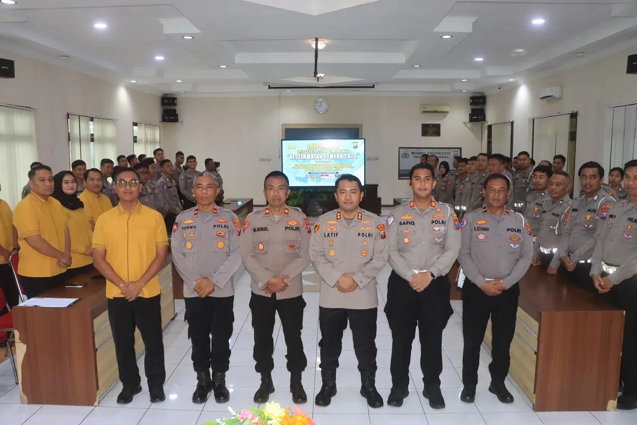Jelang Operasi Keselamatan Semeru 2026, Kapolres Probolinggo Tekankan Profesionalisme dan Pendekatan Humanis