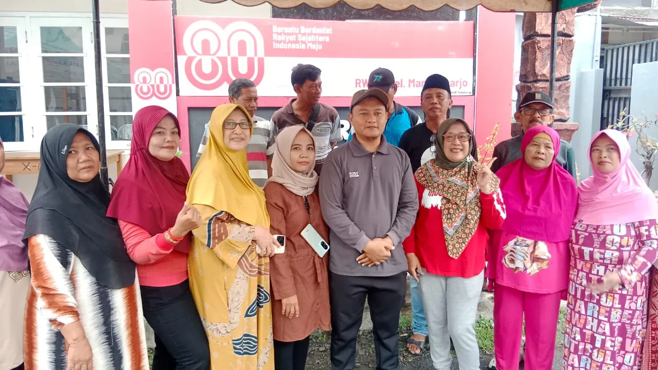 Solidaritas Tanpa Henti, RW 10 Mangunharjo Kota Probolinggo Bagikan 531 Kotak Makanan dan Siapkan Program Ramadhan Inovatif