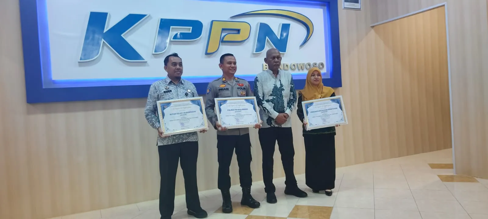 Polres Probolinggo Raih Peringkat II Kinerja IKPA Terbaik Semester II 2025 Dari KPPN Bondowoso