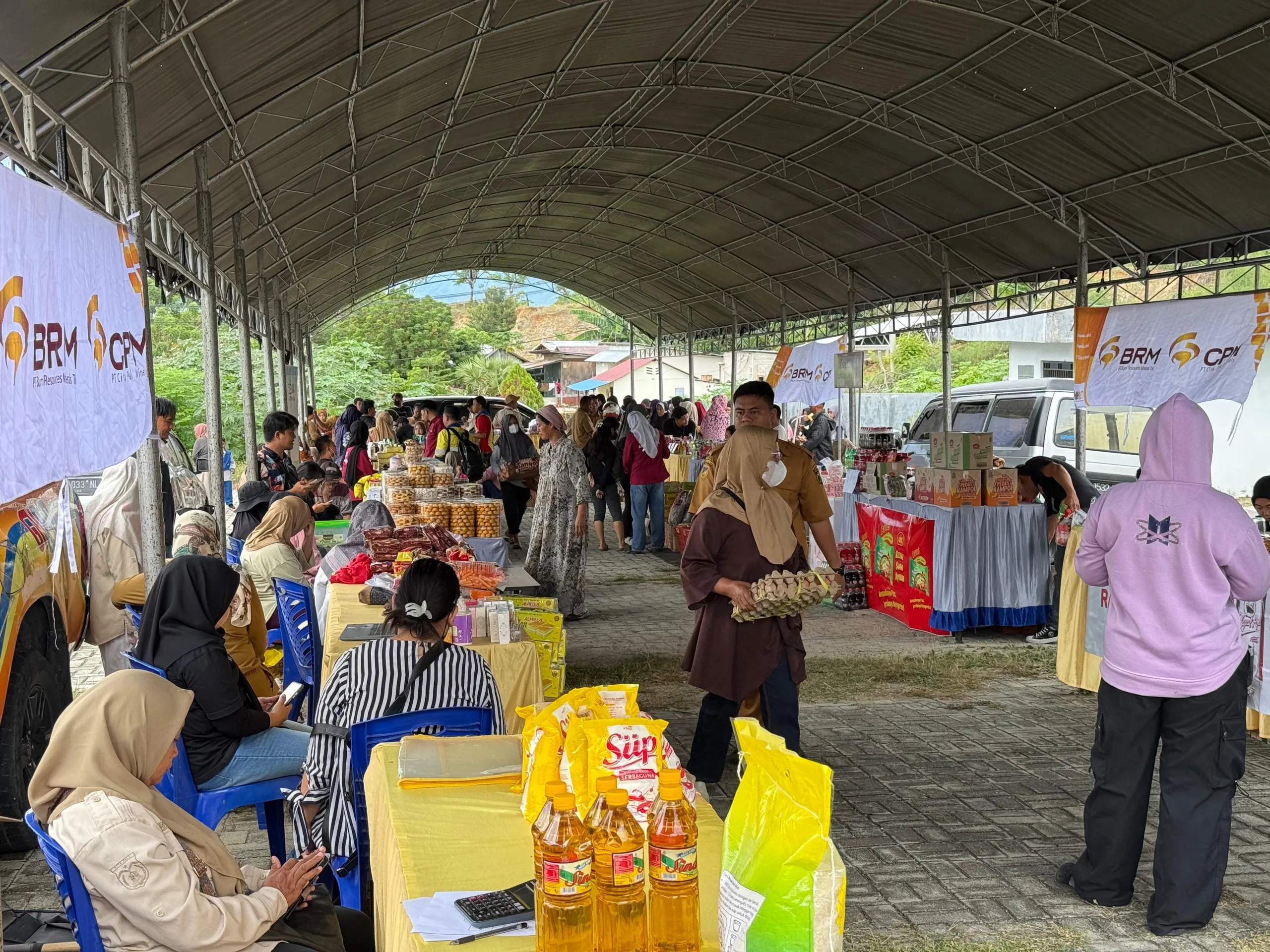 Pemkot Palu dan PT CPM Menggelar Pasar Murah