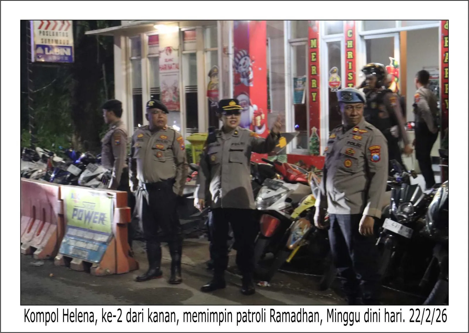 Polres Pelabuhan Tanjungperak Larang Warga Surabaya SOTR